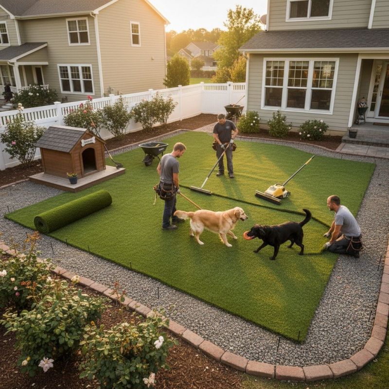 Commercial Pet Turf Installation: Creating Clean, Durable Outdoor Areas For Pets